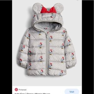 Disney Minnie Mouse Puffer Coat 18-24 months